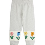 Mini Rodini Violas panel sweatpants grey melange Mini Rodini Violas panel sweatpants grey melange