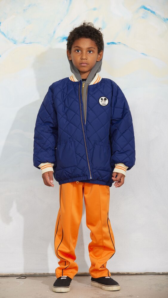 Mini Rodini Ritzratz patch trousers orange