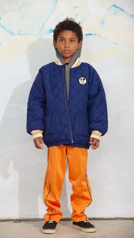 Mini Rodini Ritzratz patch trousers orange