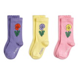 Mini Rodini Violas 3-pack socks multi