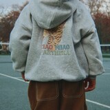 Konges Slojd LOU SEQUIN SWEAT ZIP HOODIE Tijger Konges Slojd LOU SEQUIN SWEAT ZIP HOODIE Tijger