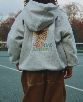 Konges Slojd LOU SEQUIN SWEAT ZIP HOODIE Tijger Konges Slojd LOU SEQUIN SWEAT ZIP HOODIE Tijger