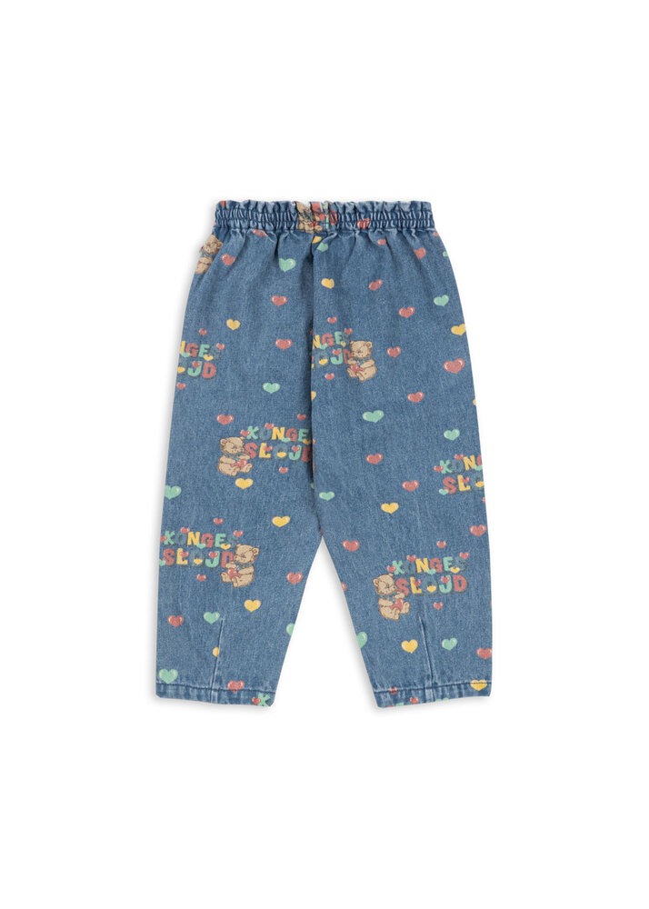 Konges Slojd MAGOT FRILL PANTS Teddy Coeur Konges Slojd MAGOT FRILL PANTS Teddy Coeur
