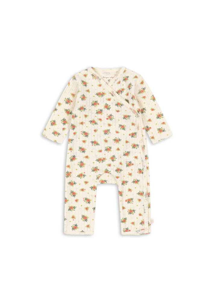 Konges Slojd MINNIE NEWBORN ONESIE Rosetto