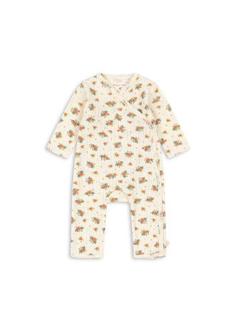 Konges Slojd MINNIE NEWBORN ONESIE Rosetto
