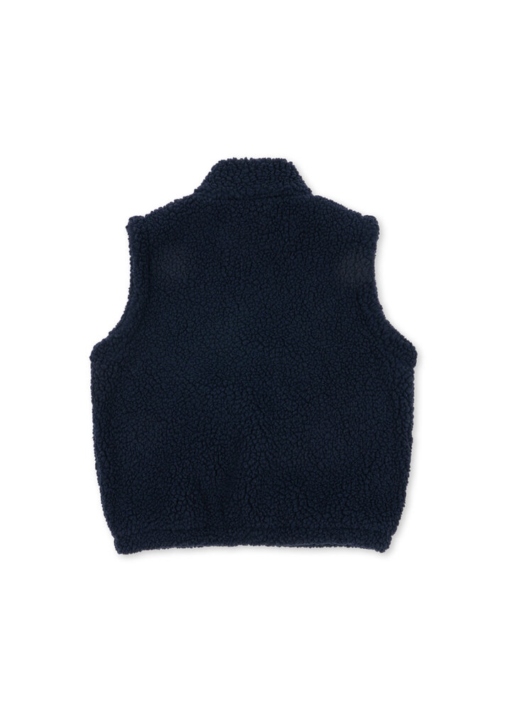 Konges Slojd JODY SOLID TEDDY VEST Total Eclipse