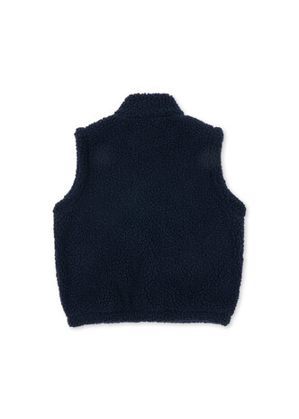 Konges Slojd JODY SOLID TEDDY VEST Total Eclipse