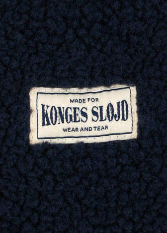 Konges Slojd JODY SOLID TEDDY VEST Total Eclipse