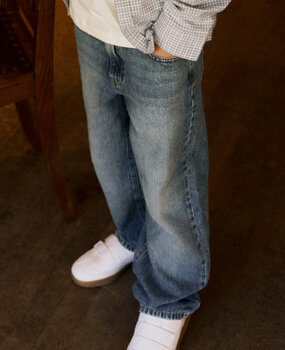 Name It 13240392 NKMRYAN STRAIGHT JEANS 5950-DM NOOS Vintage Medium Blue Denim