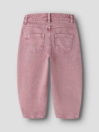 Name It 13259166 NMFBELLA BARREL DNM JEANS 4689-BE NOOS Wild Ginger