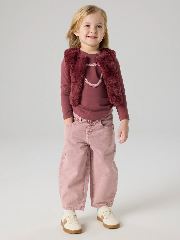 Name It 13259166 NMFBELLA BARREL DNM JEANS 4689-BE NOOS Wild Ginger
