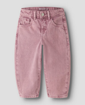 Name It 13259166 NMFBELLA BARREL DNM JEANS 4689-BE NOOS Wild Ginger