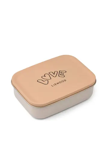 Liewood Nina Stainless Steel Lunchbox Love Pale / Tuscany