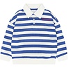 The New TN7313 Vidar OS Polo Sweatshirt Mazarine Blue Striped The New TN7313 Vidar OS Polo Sweatshirt Mazarine Blue Striped