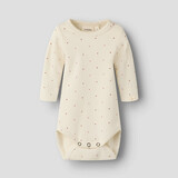 Lil Atelier 13233573 NBFGAGO KOS LS SLIM BODY LIL Turtledove DOT Lil Atelier 13233573 NBFGAGO KOS LS SLIM BODY LIL Turtledove DOT