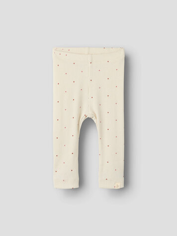 Lil Atelier 13233570 NBFGAGO KYE SLIM LEGGING LIL Turtledove DOT