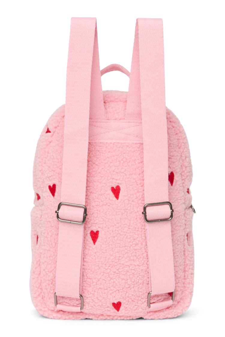 Studio Noos Teddy Mini Backpack Light Pink Hearts