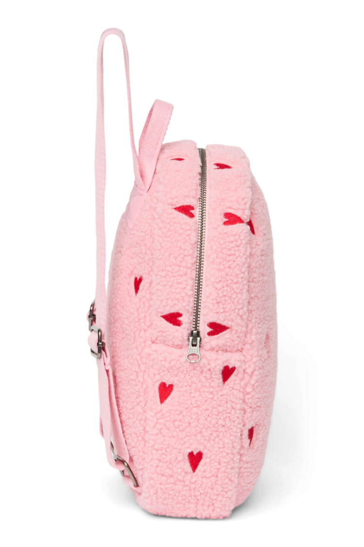 Studio Noos Teddy Mini Backpack Light Pink Hearts