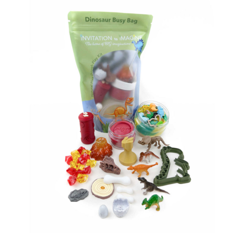 Dinosaur Busy Bag Dinosaur Busy Bag