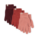 Konges Slojd 3 PACK FILLA GLOVES ROSE MIX Konges Slojd 3 PACK FILLA GLOVES ROSE MIX