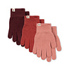 Konges Slojd 3 PACK FILLA GLOVES ROSE MIX Konges Slojd 3 PACK FILLA GLOVES ROSE MIX