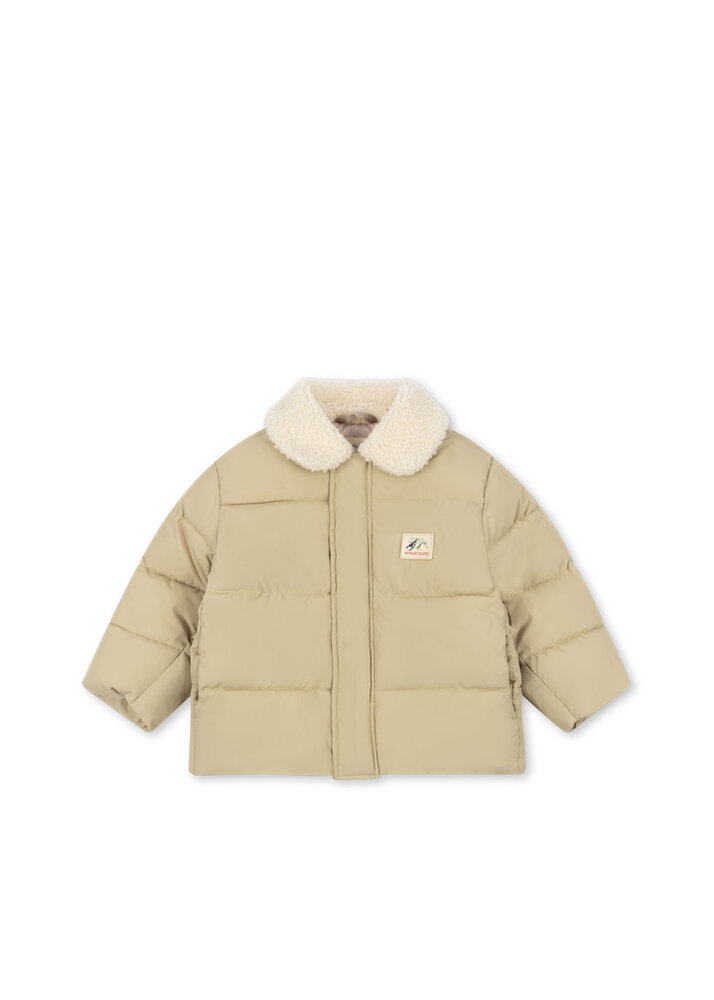 Konges Slojd ALPI COLLAR JACKET GRS PALE OLIVE GREEN Konges Slojd ALPI COLLAR JACKET GRS PALE OLIVE GREEN