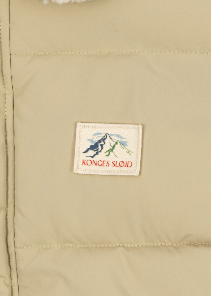 Konges Slojd ALPI COLLAR JACKET GRS PALE OLIVE GREEN Konges Slojd ALPI COLLAR JACKET GRS PALE OLIVE GREEN
