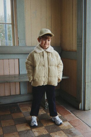 Konges Slojd ALPI COLLAR JACKET GRS PALE OLIVE GREEN Konges Slojd ALPI COLLAR JACKET GRS PALE OLIVE GREEN