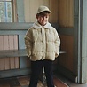 Konges Slojd ALPI COLLAR JACKET GRS PALE OLIVE GREEN Konges Slojd ALPI COLLAR JACKET GRS PALE OLIVE GREEN