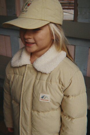 Konges Slojd ALPI COLLAR JACKET GRS PALE OLIVE GREEN Konges Slojd ALPI COLLAR JACKET GRS PALE OLIVE GREEN