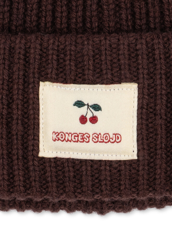 Konges Slojd BASIL BEANIE DECADENT CHOCOLATE Konges Slojd BASIL BEANIE DECADENT CHOCOLATE