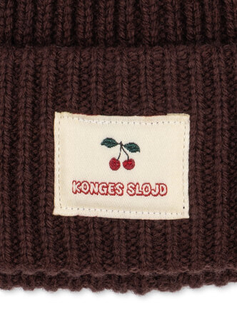 Konges Slojd BASIL BEANIE DECADENT CHOCOLATE Konges Slojd BASIL BEANIE DECADENT CHOCOLATE