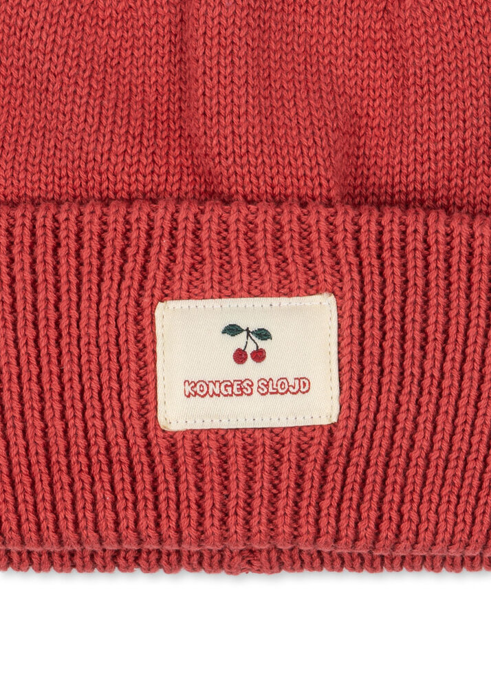 Konges Slojd AVELY BEANIE CARDINAL Konges Slojd AVELY BEANIE CARDINAL