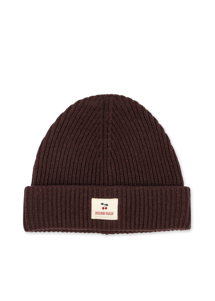 Konges Slojd BASIL BEANIE DECADENT CHOCOLATE Konges Slojd BASIL BEANIE DECADENT CHOCOLATE