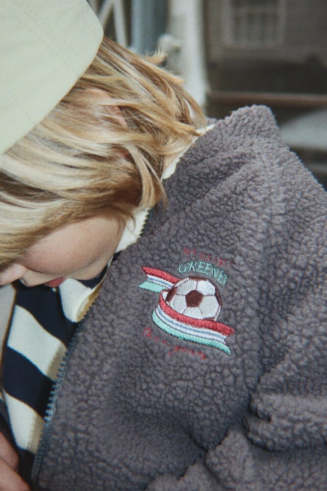 Konges Slojd JODY BOMBER JACKET GRS MAGNET Konges Slojd JODY BOMBER JACKET GRS MAGNET