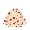 Konges Slojd JODY TEDDY JACKET GRS COEUR AMOUR Konges Slojd JODY TEDDY JACKET GRS COEUR AMOUR