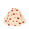 Konges Slojd JODY TEDDY JACKET GRS COEUR AMOUR Konges Slojd JODY TEDDY JACKET GRS COEUR AMOUR