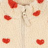 Konges Slojd JODY TEDDY JACKET GRS COEUR AMOUR Konges Slojd JODY TEDDY JACKET GRS COEUR AMOUR