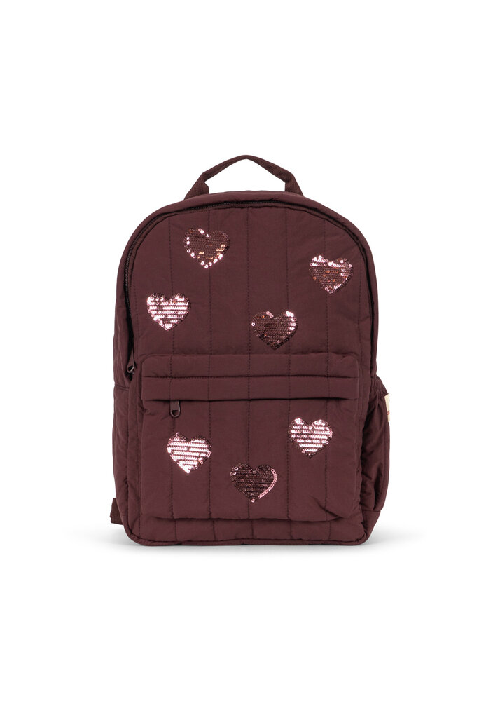 Konges Slojd JUNO SEQUIN BACKPACK DECADENT CHOCOLATE Konges Slojd JUNO SEQUIN BACKPACK DECADENT CHOCOLATE