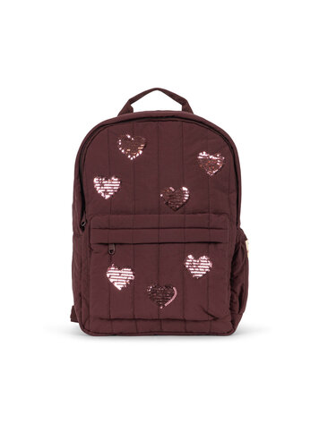Konges Slojd JUNO SEQUIN BACKPACK DECADENT CHOCOLATE