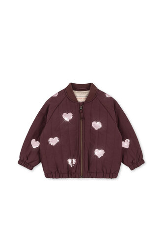 Konges Slojd JUNO SEQUIN BOMBER JACKET DECADENT CHOCOLATE Konges Slojd JUNO SEQUIN BOMBER JACKET DECADENT CHOCOLATE