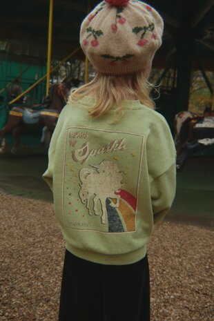 Konges Slojd LOU SWEAT SHIRT GOTS WINTER PEAR Konges Slojd LOU SWEAT SHIRT GOTS WINTER PEAR