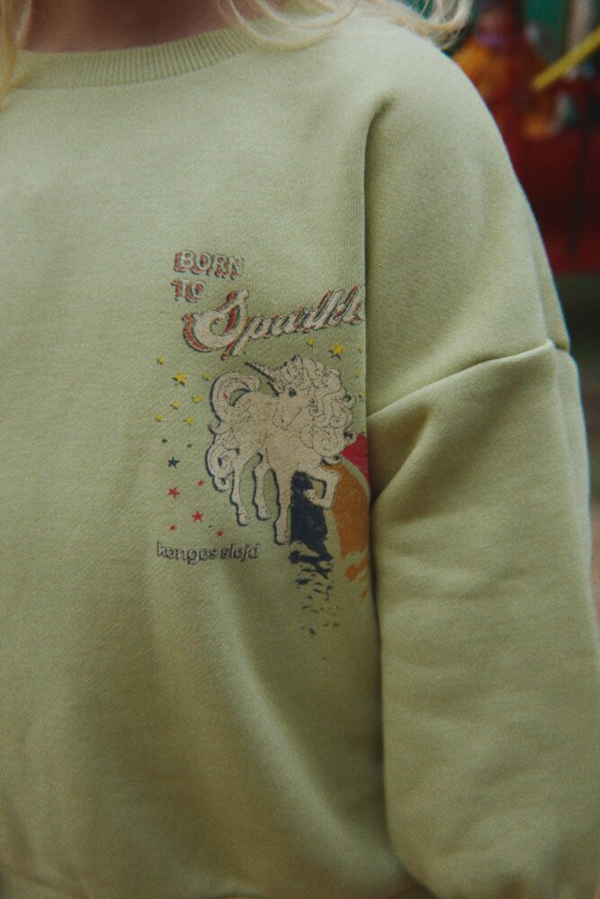 Konges Slojd LOU SWEAT SHIRT GOTS WINTER PEAR Konges Slojd LOU SWEAT SHIRT GOTS WINTER PEAR