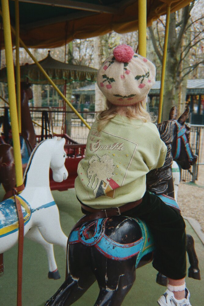 Konges Slojd LOU SWEAT SHIRT GOTS WINTER PEAR Konges Slojd LOU SWEAT SHIRT GOTS WINTER PEAR