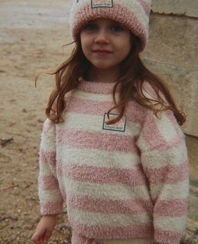 Konges Slojd SOFTY SWEATER ROSY STRIPE