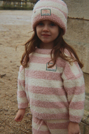 Konges Slojd SOFTY SWEATER ROSY STRIPE Konges Slojd SOFTY SWEATER ROSY STRIPE