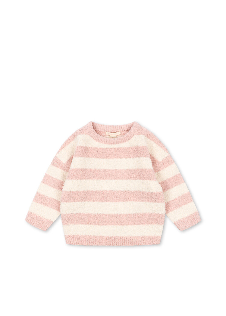 Konges Slojd SOFTY SWEATER ROSY STRIPE