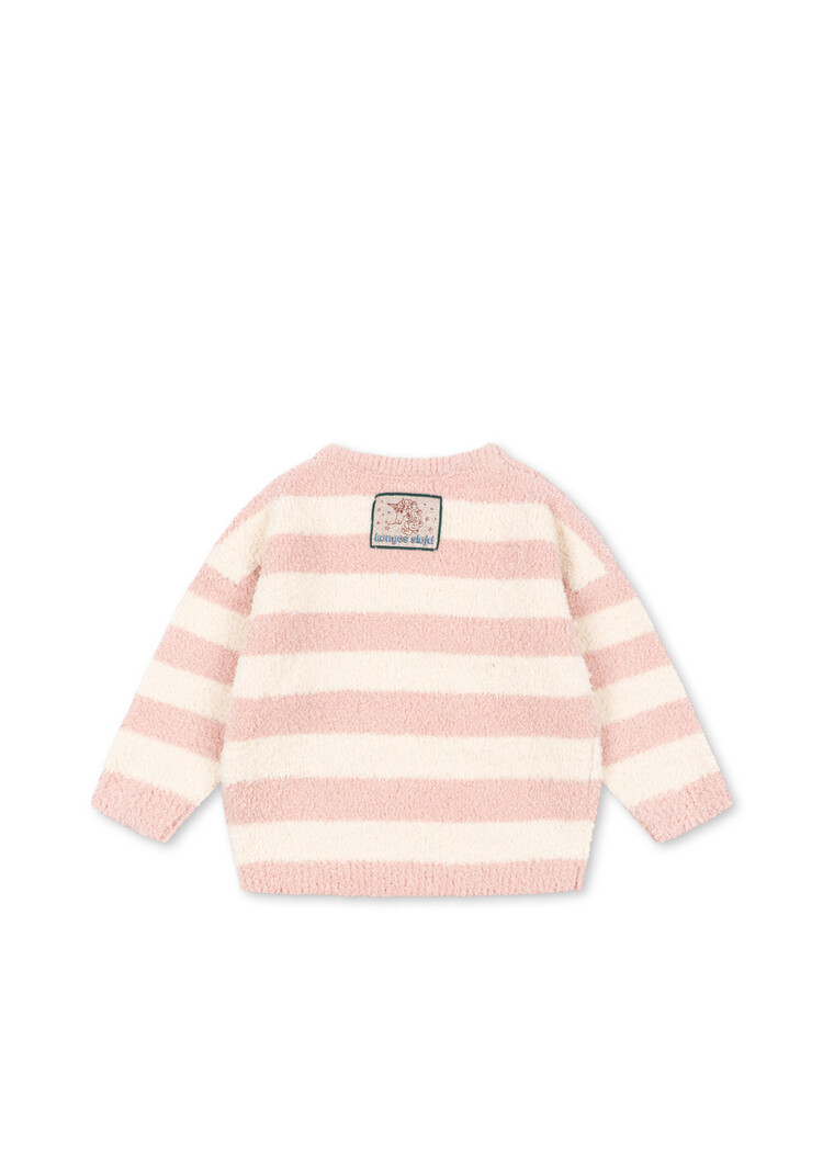 Konges Slojd SOFTY SWEATER ROSY STRIPE