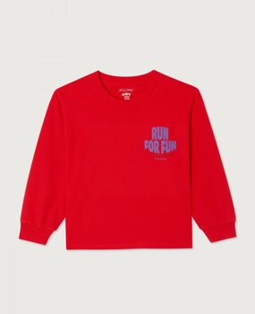 American Vintage T-shirt Fizvalley longsleeve Fraise Vintage