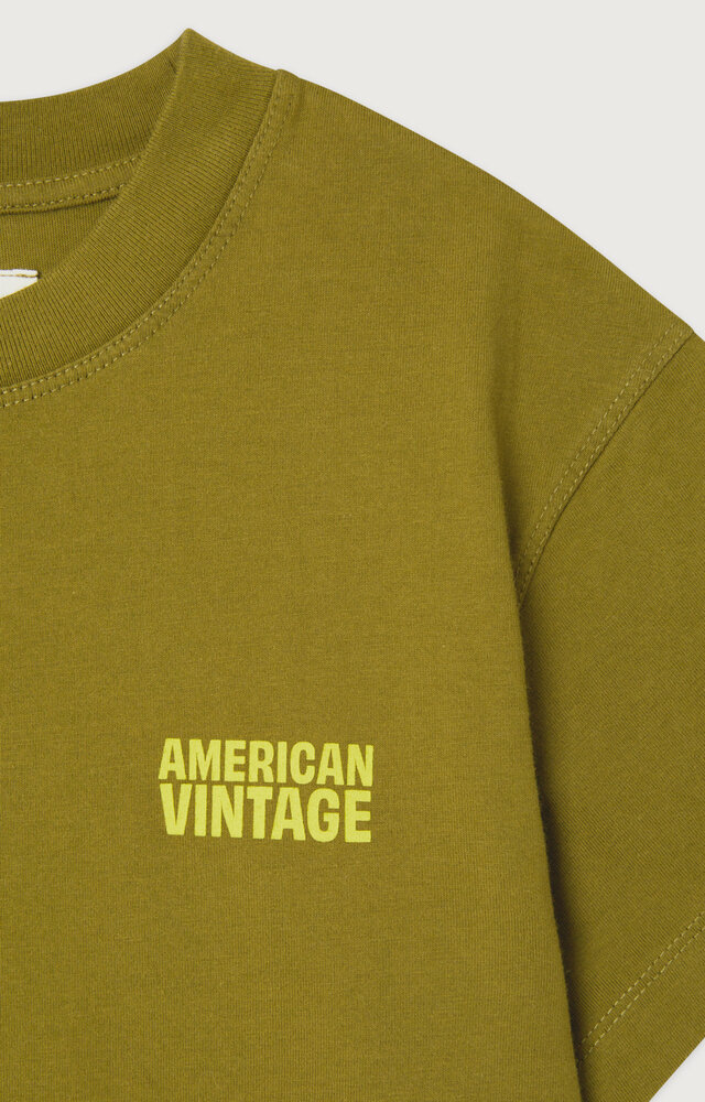 American Vintage T-shirt Gixy Bambou American Vintage T-shirt Gixy Bambou